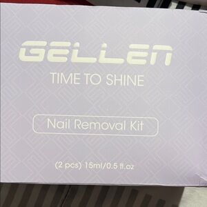 GELLEN Gel Nail Polish Remover Set in Purple